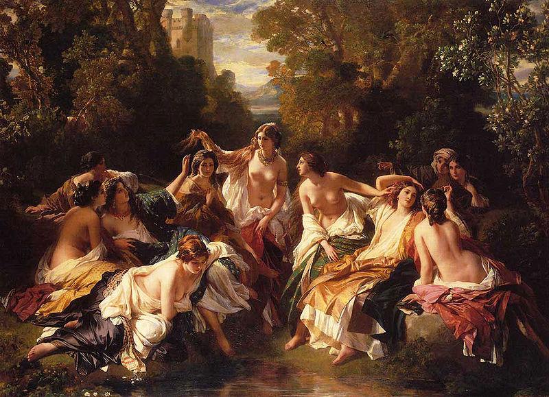 Franz Xaver Winterhalter Florinda France oil painting art